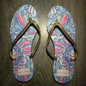 Lilly Pulitzer for Target | My Fans Flip Flops